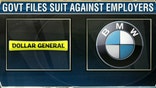 EEOC Sues Dollar General, BMW