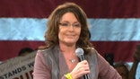 Palin thanks crowd for prayers after husband's 'big wreck'