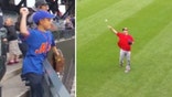 Video of MLB star playing catch with 11-year-old goes viral