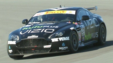 Fox Car Report plays gentleman racer at Monticello Motor Club in the Aston Martin Vantage GT.