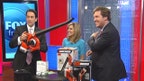 Clayton demos some gardening necessities