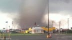 Father finds son alive after storm