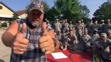 Larry the Cable Guy surprises the troops
