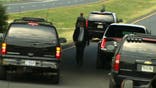 President's motorcade hit with mechanical issues