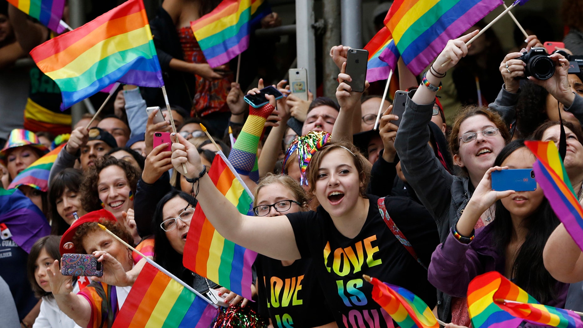 Celebration Defiance Mix At New York City Gay Pride Parade Fox News