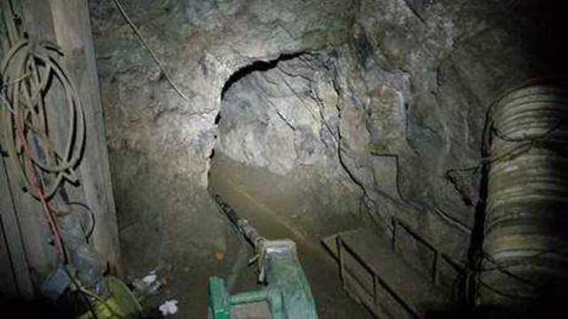 Authorities found an incomplete tunnel connecting Mexico and the U.S. in mid-September.