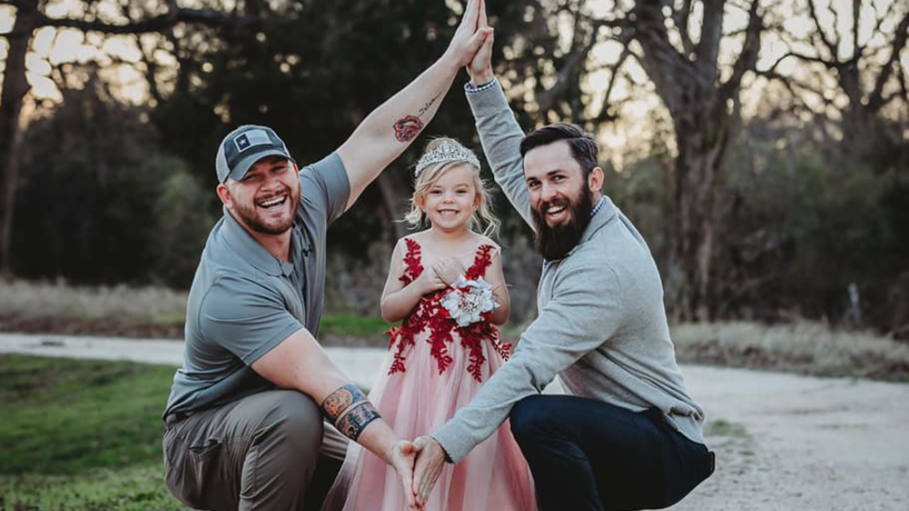 Picture Of Dad Stepdad With Daughter Before Father Daughter Dance Goes Viral Fox News