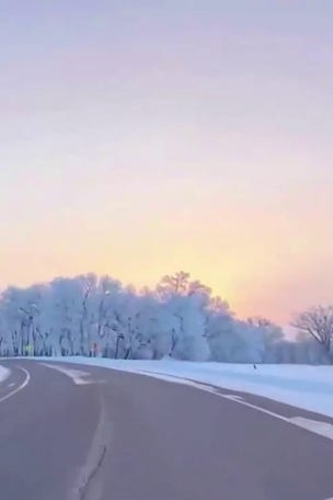 SEE IT: Stunning WINTER landscape