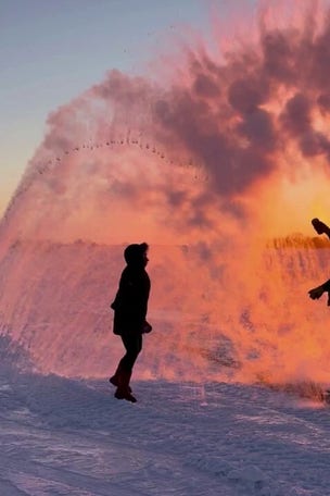 SEE IT: Beautiful ICE spray