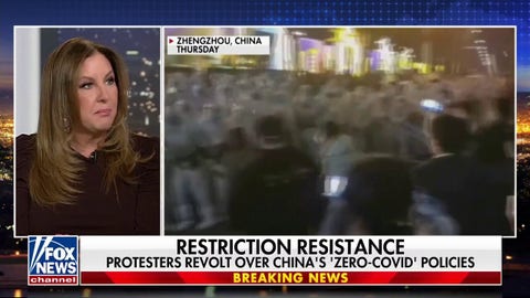 Leslie Marshall on China COVID protests: 'Rare' to see on this large scale