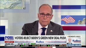 Larry Kudlow: Let's talk about the failure of Biden's Green New Deal climate bank ATM