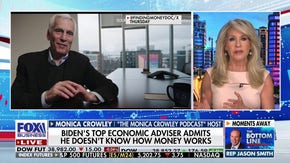‘Horrifying’ that Biden’s top adviser cannot explain why the government borrows money: Monica Crowley