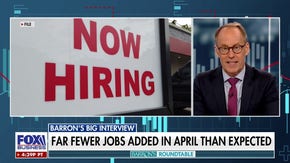  Jobs numbers weaker than expected for April