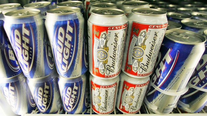Budweiser Beer Cans