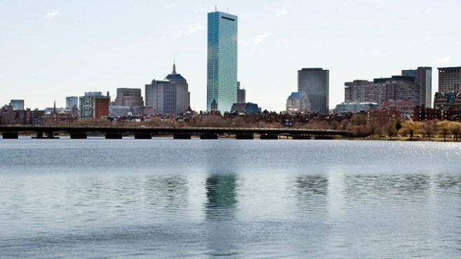 Boston Skyline in Massachusetts