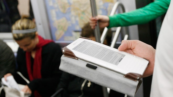 Kindle on Subway