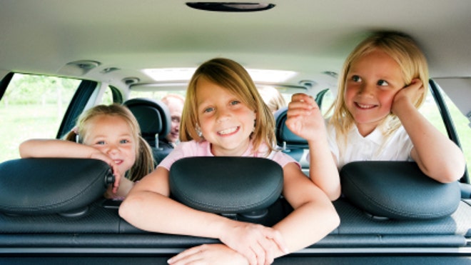 Children Traveling by Car (FBN)