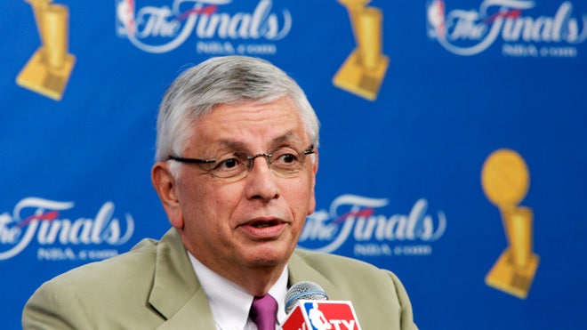NBA Commissioner David J Stern
