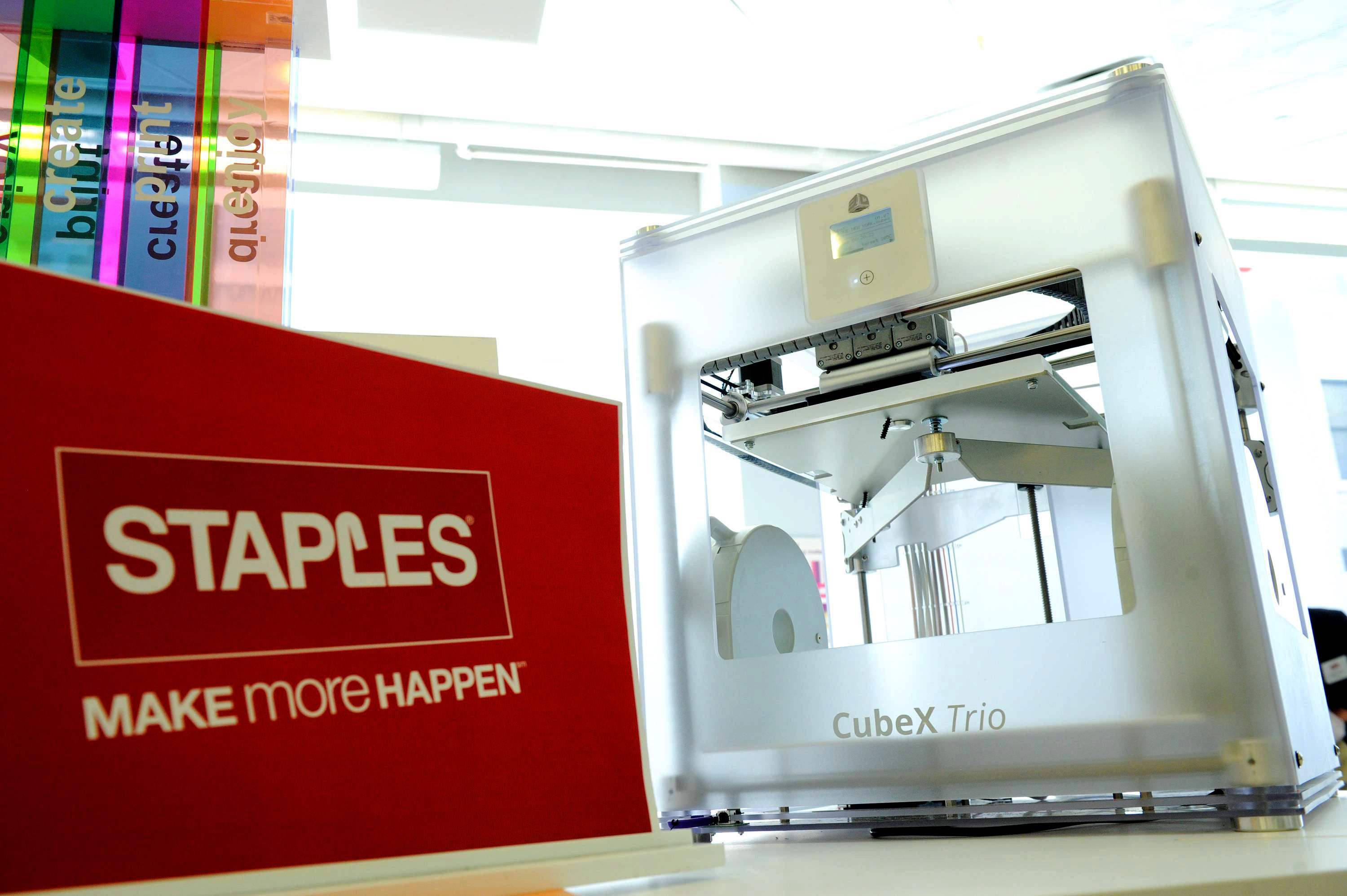Staples Launches 3D Printing Program for Small Business ...