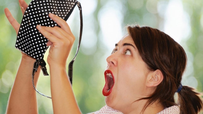 Stressed woman
