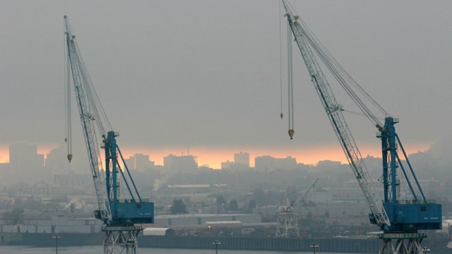 Shipping Cranes in Portland, Oregon