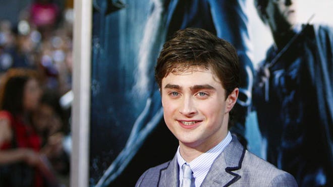 Actor Daniel Radcliffe at Harry Potter Premiere