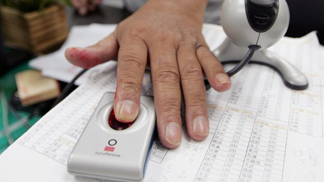 Biometric-Security-Fingerprint-Scanner-Technology