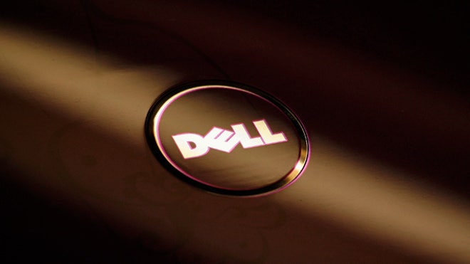 Dell Logo on Laptop 01