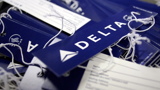 Delta Air Lines Luggage Tags