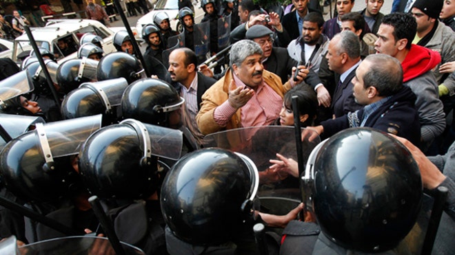 Egypt-Protesters