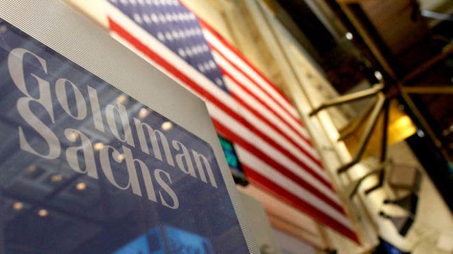 Goldman Sachs Sign at NYSE