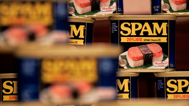 Hormel Foods Spam Containers