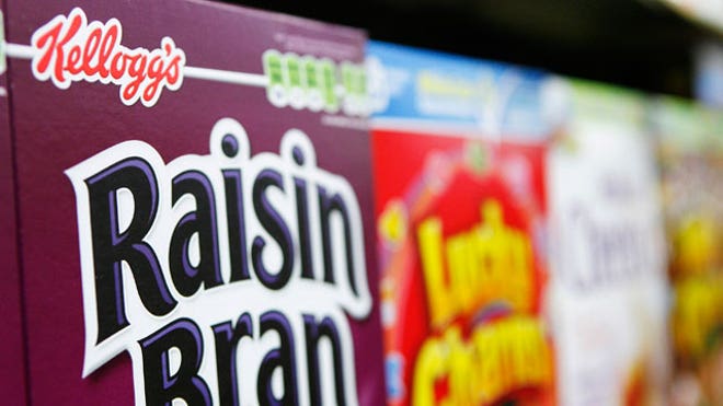 Kellogg Cereal Boxes Supermarket 01