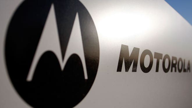 Motorola Logo on Sign