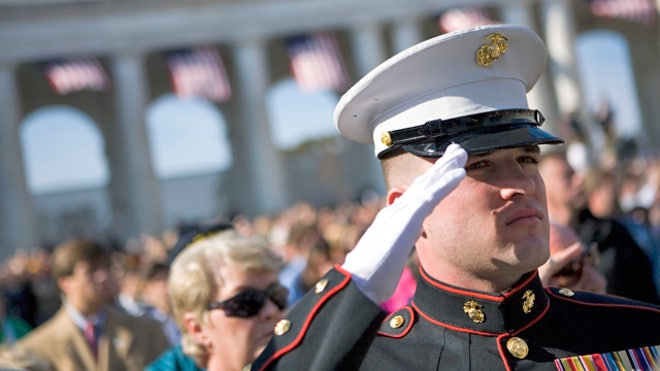 Soldier-Salutes-Military