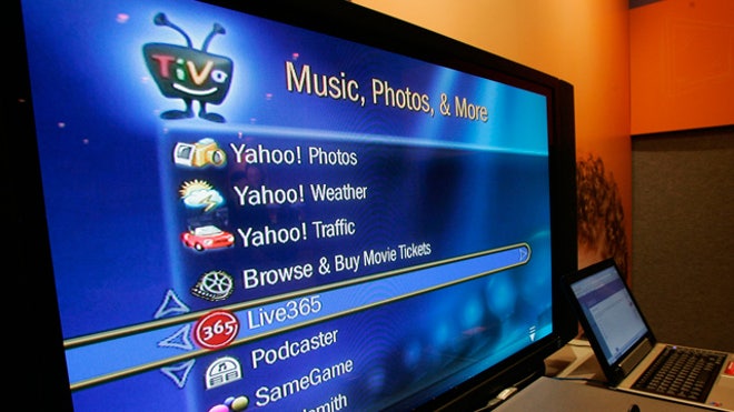 TiVo DVR TV Display