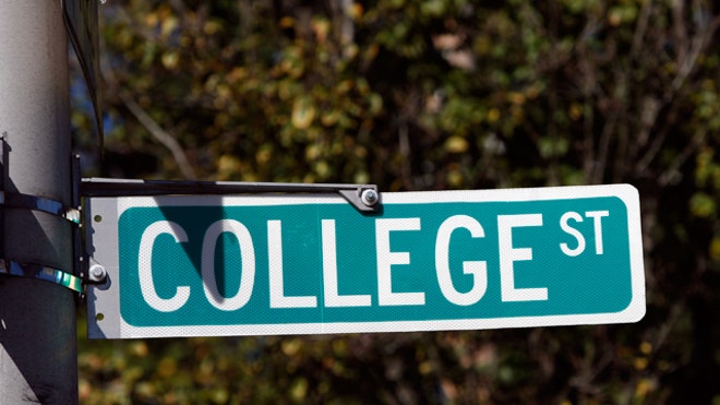 college-street-sign