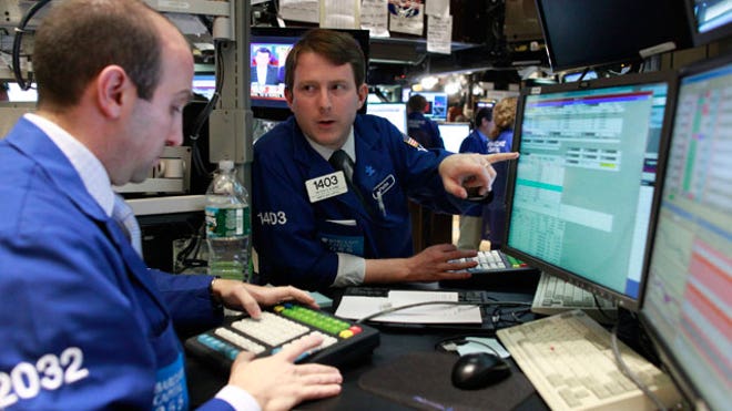 NYSE Trader Working Desk