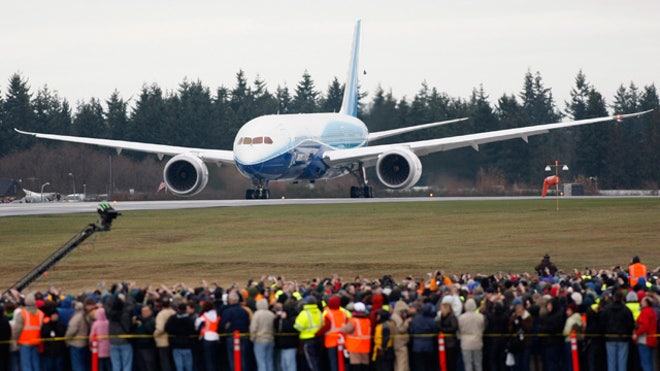 Boeing 787 Dreamliner's Maiden Flight