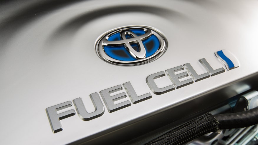 Toyota Mirai fuel cell logo