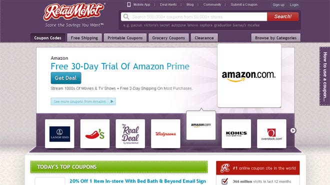 No Early Discounts: Coupon Service RetailMeNot Soars 26% After IPO | Fox Business