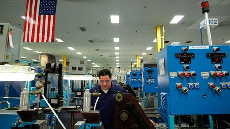 U.S. factory orders fell .% in April, disappointing economists who were expecting a .% rise, as demand for everything from cars to computers weakened.

Tonight: Watch 'MONEY with Melissa Francis' and Our New Primetime Lineup