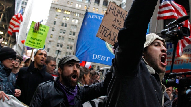 Occupy Wall Street Protesters Nov 17 2011