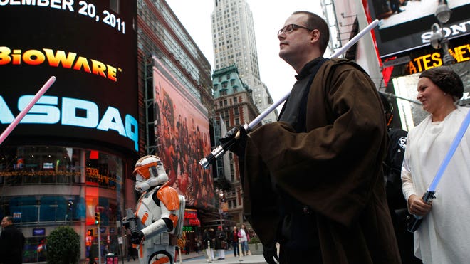 star wars times square reuters