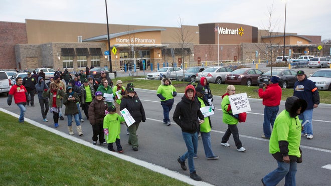 walmart protest black friday