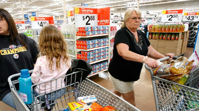 Food Shopping at Store