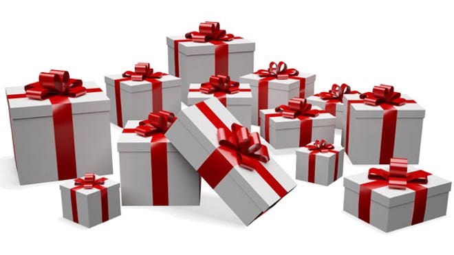 Holiday Christmas Gifts Red