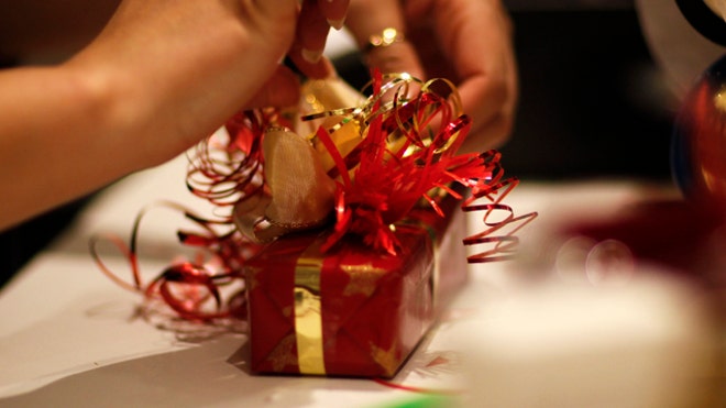 Wrapped Gift Holiday Christmas