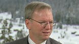 Google's executive chairman, Eric Schmidt, weighs in on the state of the Internet, privacy laws and Europe at the Davos World Economic Forum.