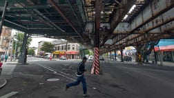 Real Bronx Tours took mostly European tourists from Manhattan to see the South Bronx from what they said was a safe distance.